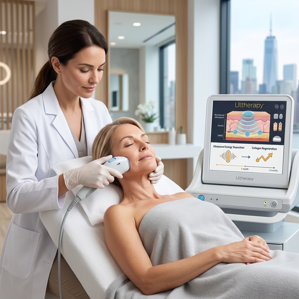 Non-Surgical Face Lifting Near NYC: How Ultherapy Delivers Results Without Surgery