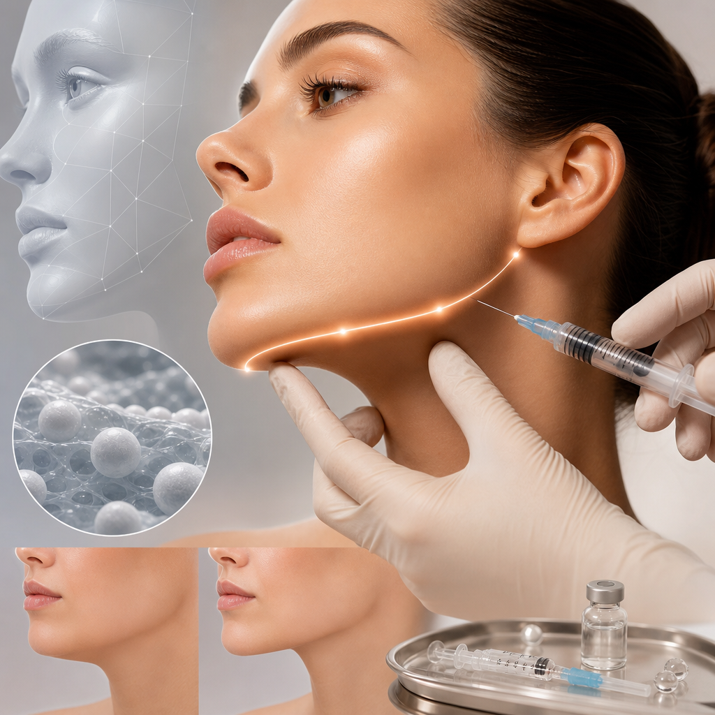 Radiesse for Jawline Definition: Professional Non-Surgical Sculpting at Éternité