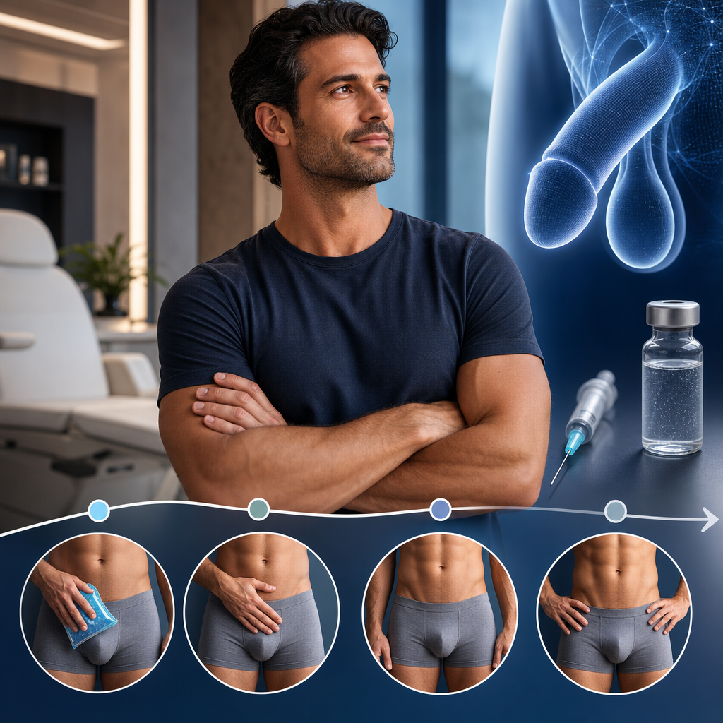 Penile Filler Recovery Timeline: What to Expect After MagnYmX Treatment